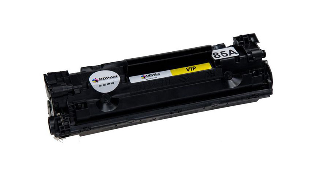 Zamiennik HP 85A CE285A 2,5K Black toner marki DDPrint v. VIP do HP LaserJet P1102 P1102w M1212nf M1217nfw M1132