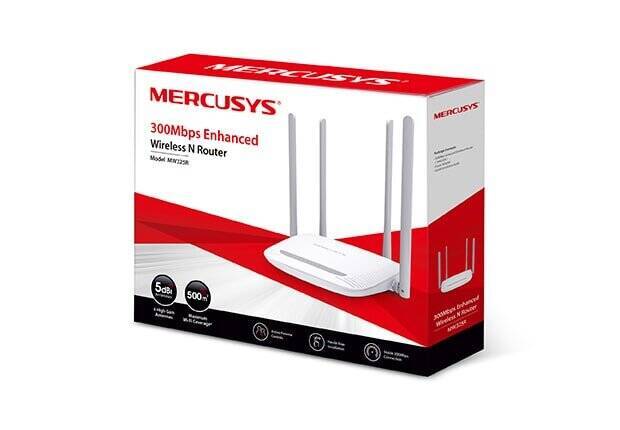 Router Mercusys MW325R 300Mb/s Wi-Fi 4