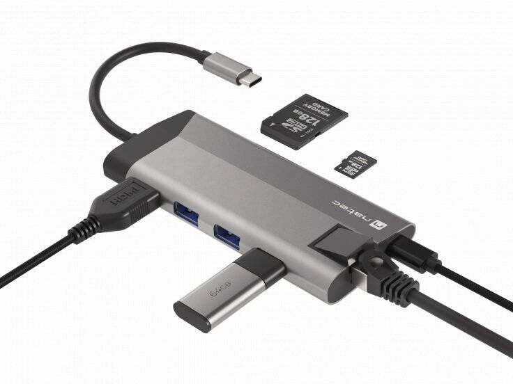 Stacja dokująca / adapter Natec Fowler Plus NMP-1690 USB-C