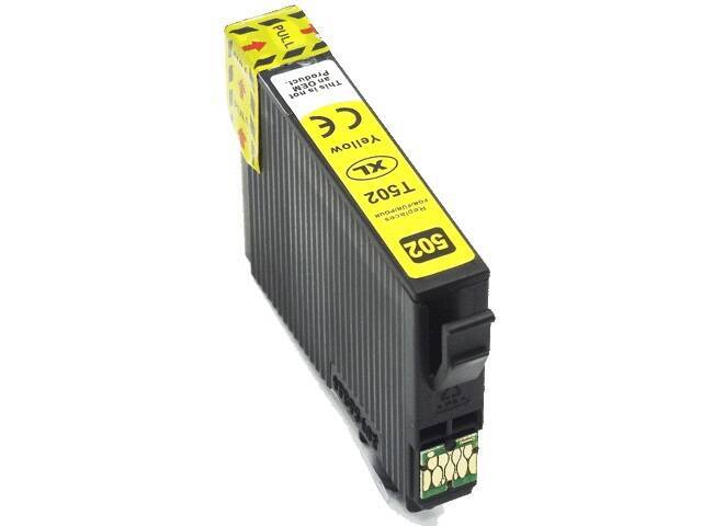 Zamiennik tuszu DDPrint EPSON T502 502XL Yellow 14ml do Epson WF-2860, XP-5150, XP-5155